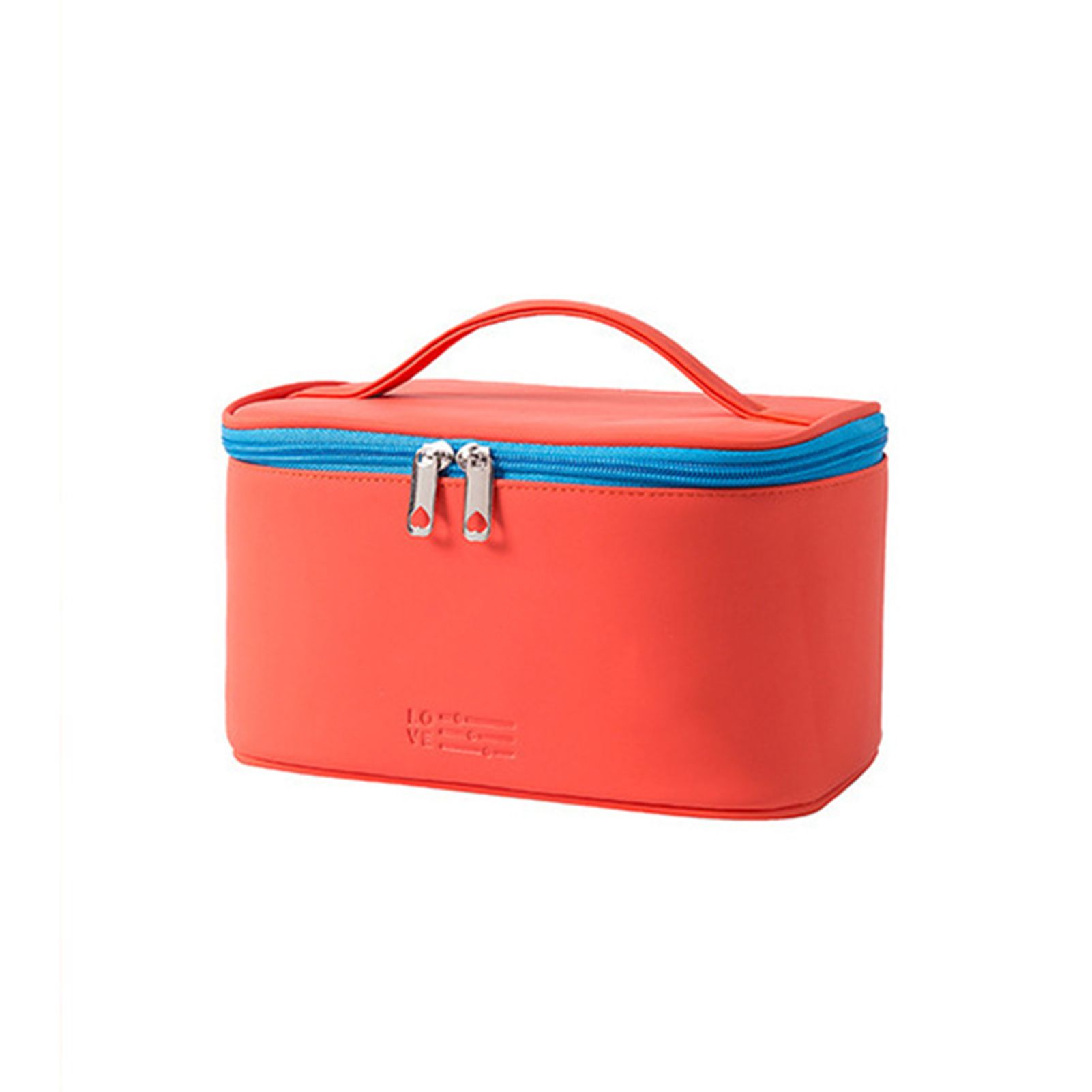 Cosmetic Bag with Two-way Zipper Creative Storage Makeup Bag