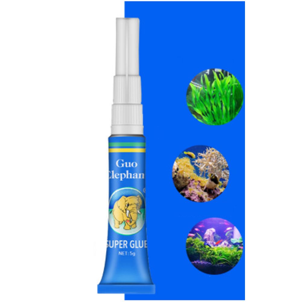 GC Fast-drying Glue Strong Adhesive Safe Non-toxic Glue Aquarium Landscape Supplies specification