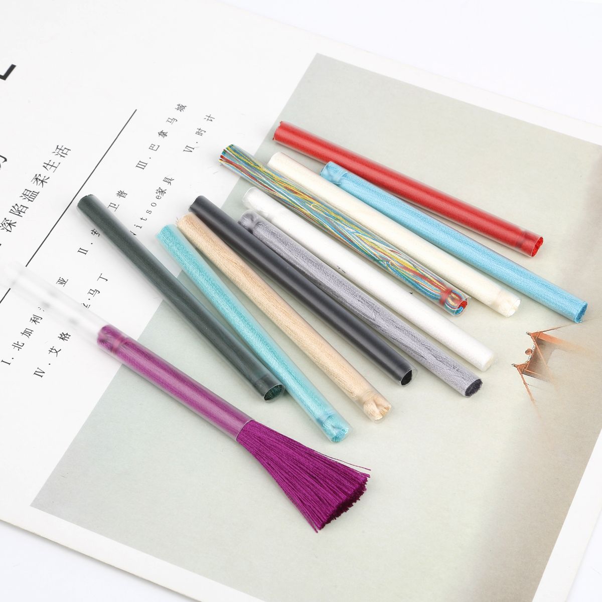 5-20pcs Rayon Tassel Classic Creative 35-90mm Chinese Style Tassel Hanging Ear Exquisite
