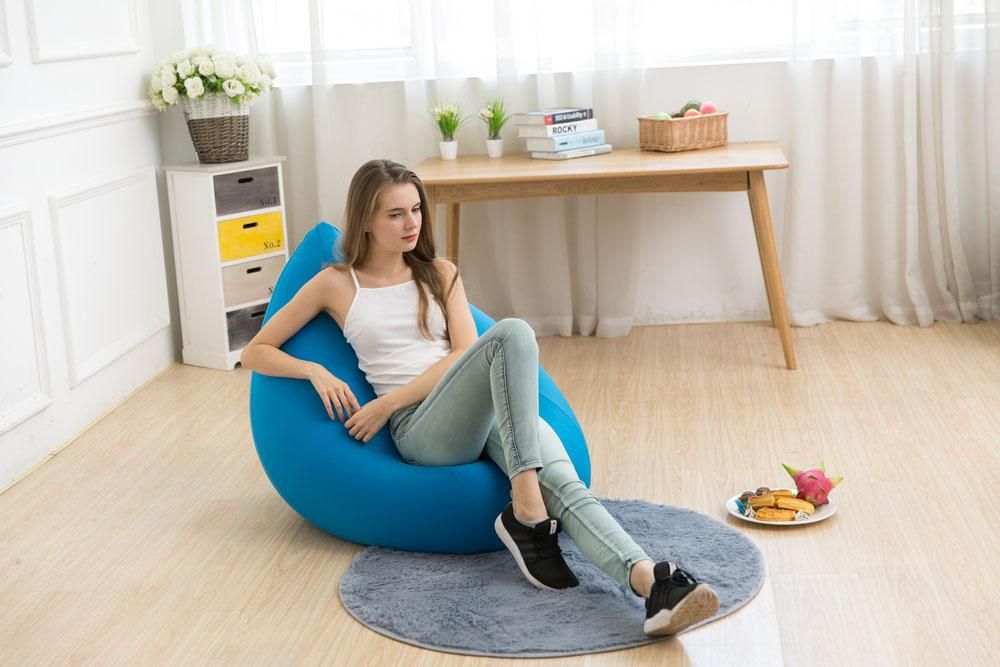 Mille Tear Super Comfortable Imported Bean Bag- Premium Sky Blue