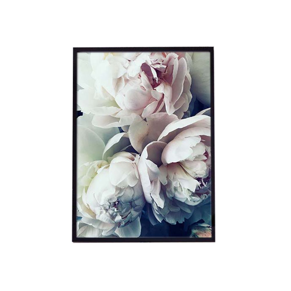 Peony Flower Canvas Painting Home Living Room Bedroom Picture Poster Wall Decor