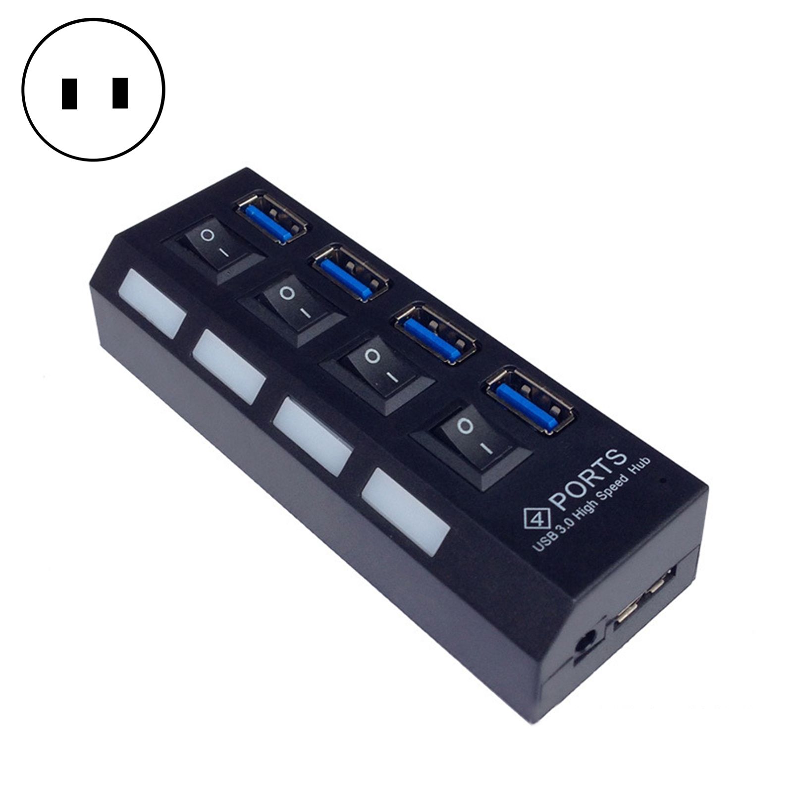 USB Expander Wear Resistant Quick Response 4 USB3.0 Concentrator
