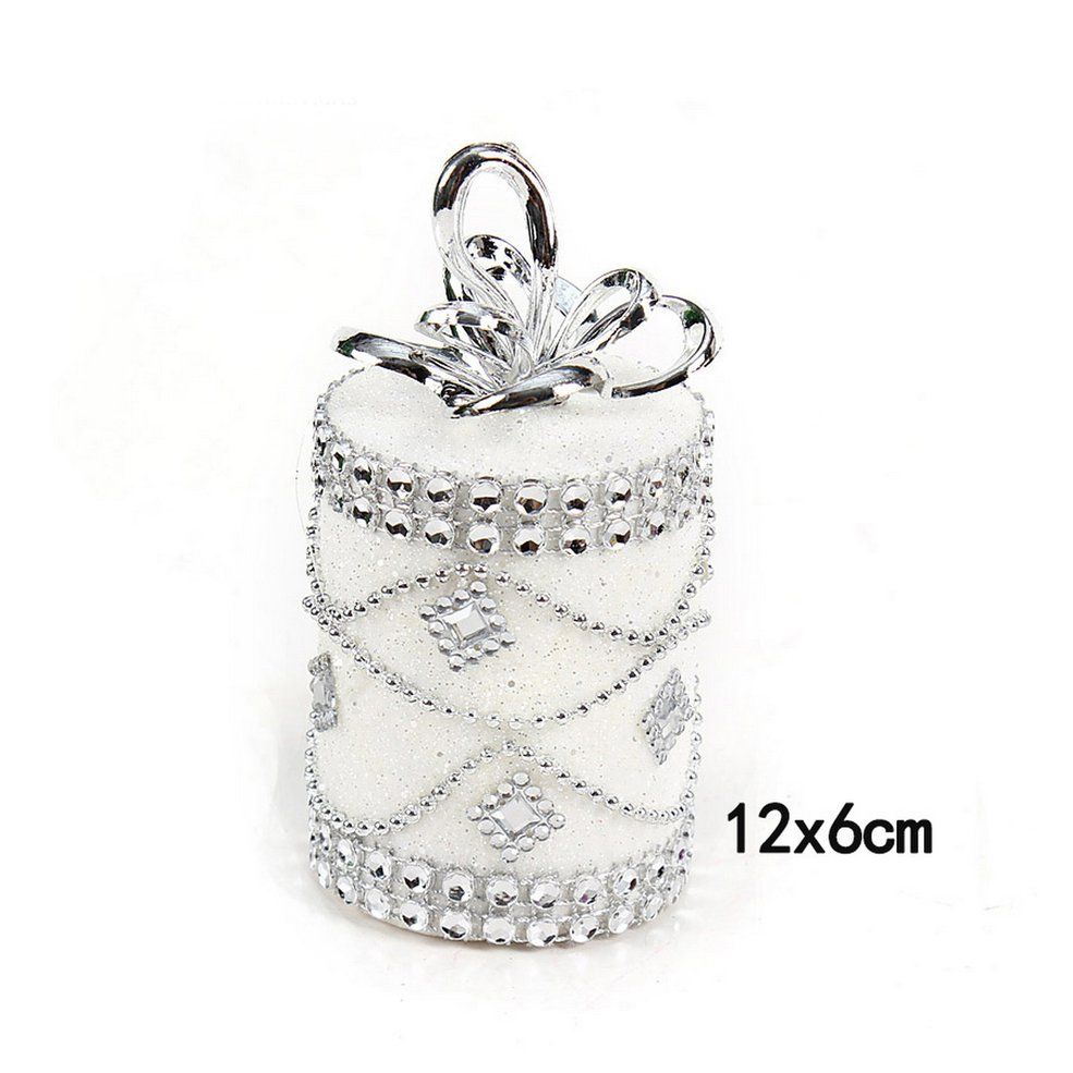 MA Christmas 10cm Gift Box Christmas Decorations Gift Bag Sticky Foam Gift