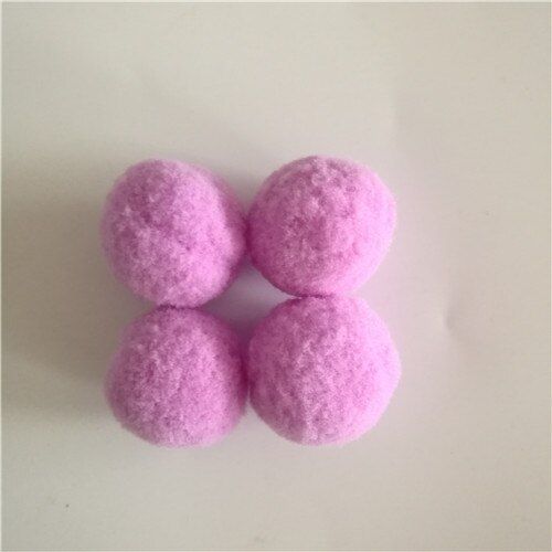 10 15 20 25 30 mm Pompom Wholesale Fur Plush Ball for Craft DIY Soft Jewelry Home Decoration Garment Sewing on Cloth Accessories