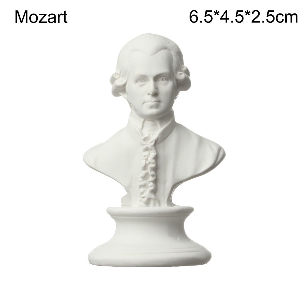 Greek Mythology Figurine Portraits Mini Gypsum Statue Drawing Practice Crafts Plaster Sculpture Nordic Home Decor