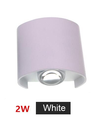 2W-8W LED Wall Light Outdoor Waterproof Modern Nordic style Indoor Wall Lamps Living Room Porch Garden Lamp AC90-260V