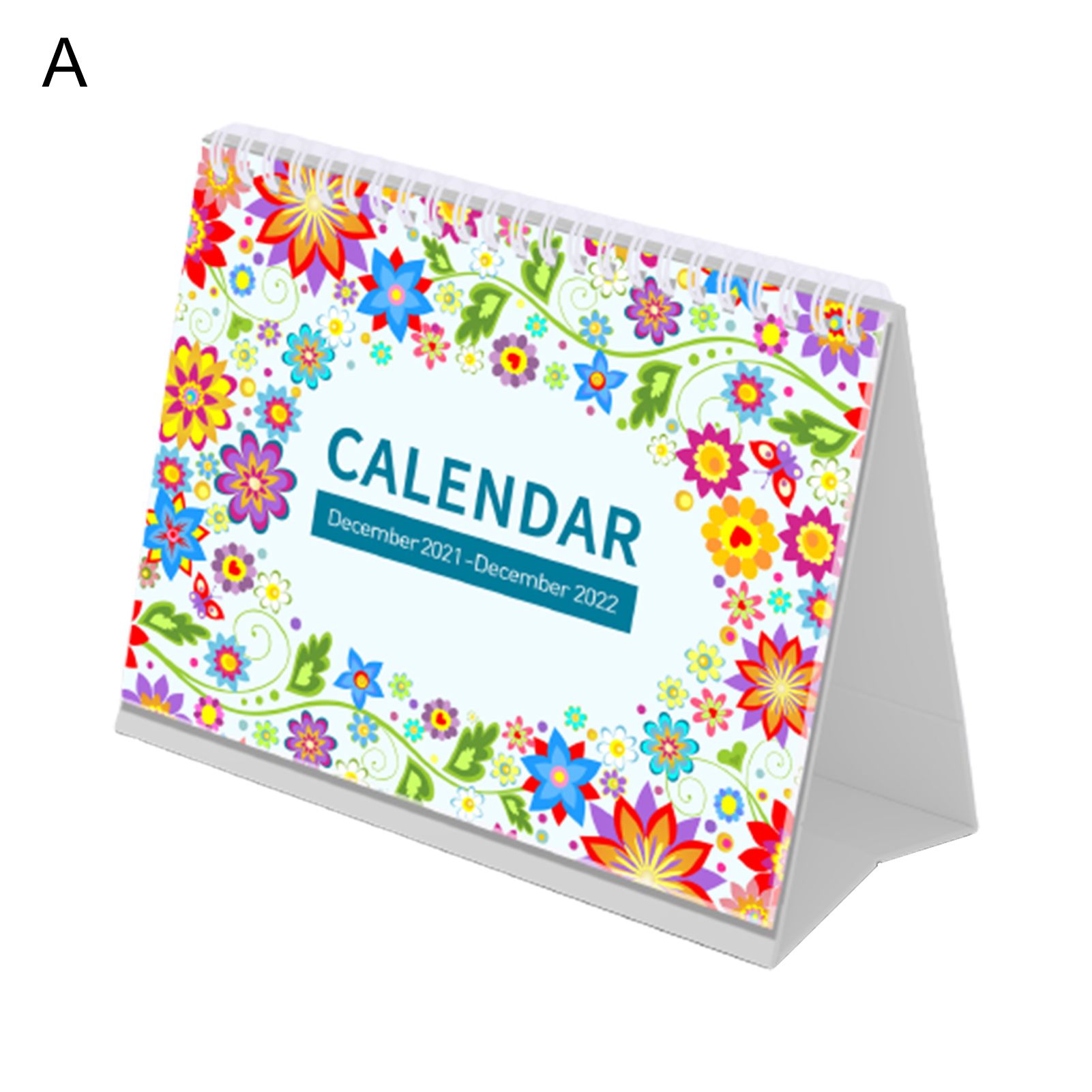 Calendar Eco-friendly Flip Type 2022 Monthly Calendar Desktop Decor