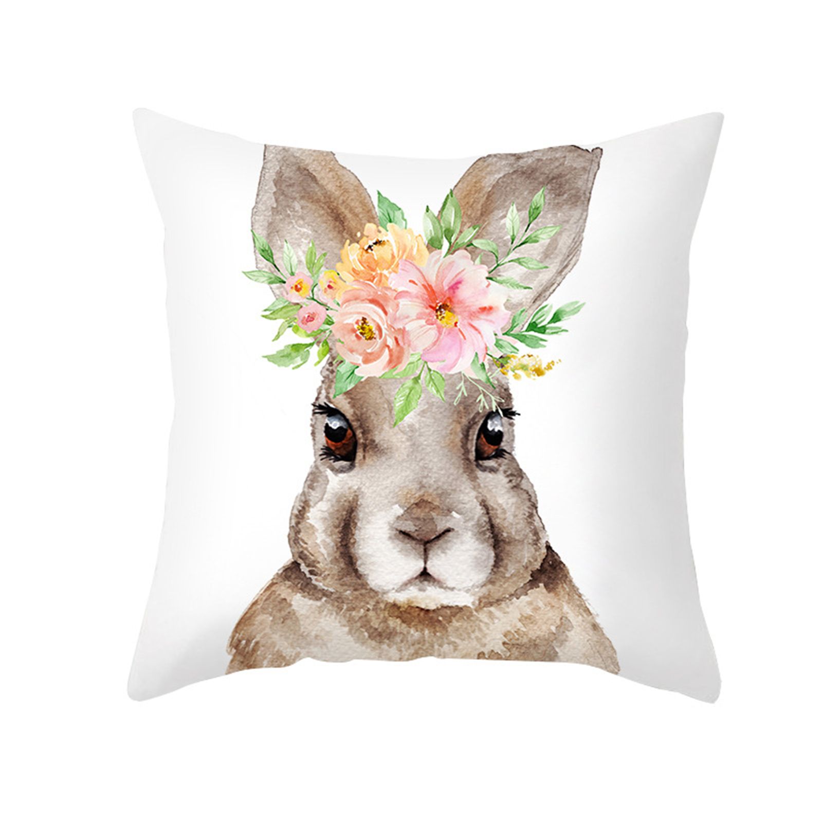 Pillowslip Cover Handtailor Safe Breathable Easter Cushion Cover for Hotel