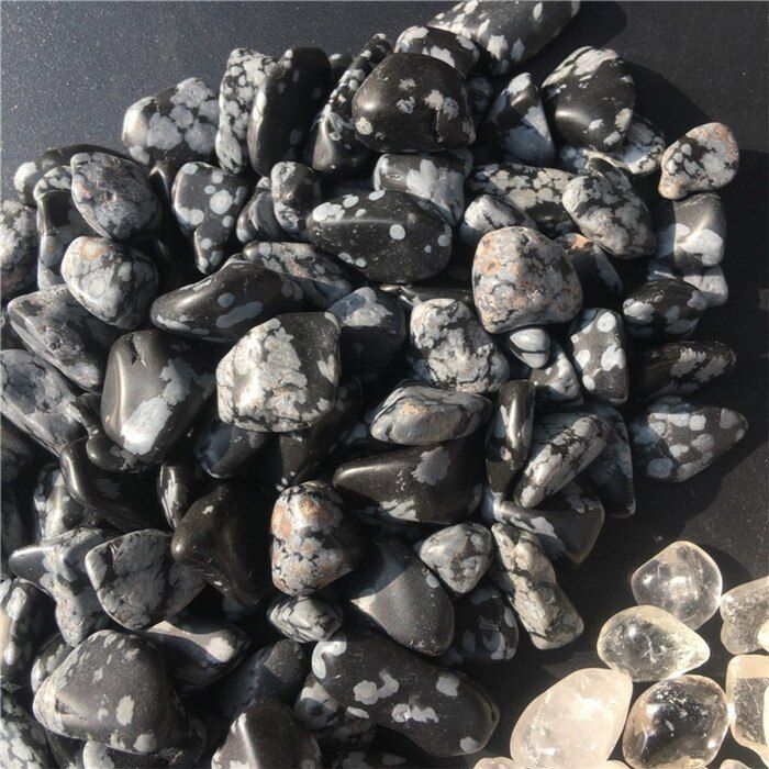100g Natural Quartz Crystal Gravel Specimen Polished Tumbled Stone