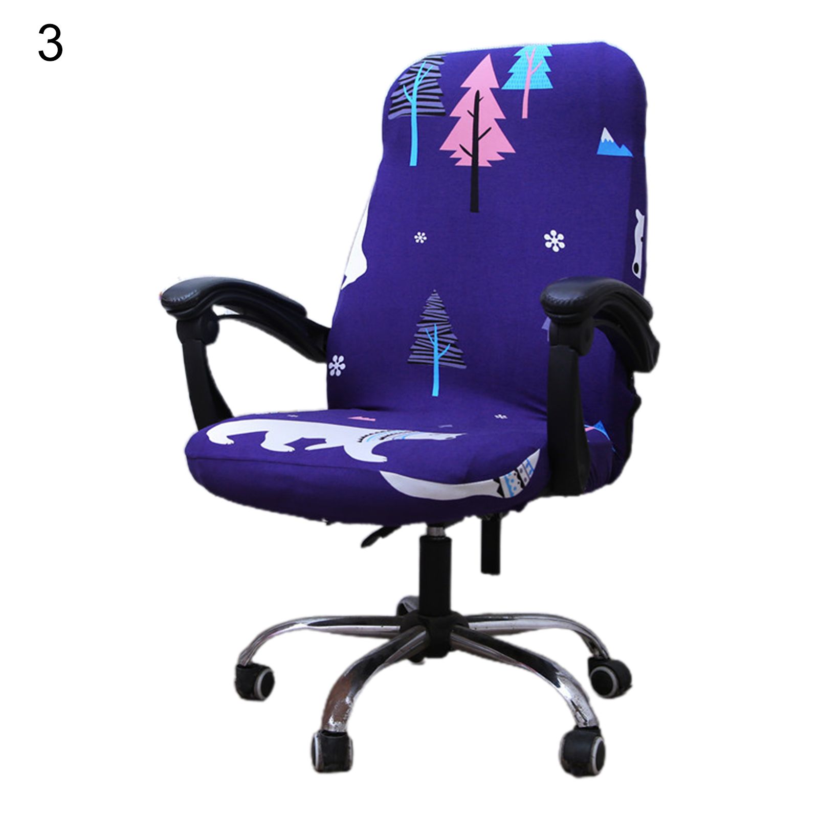 Elastic Furniture Cover Versatile Polyester Split Stretch Chair Protector for Home