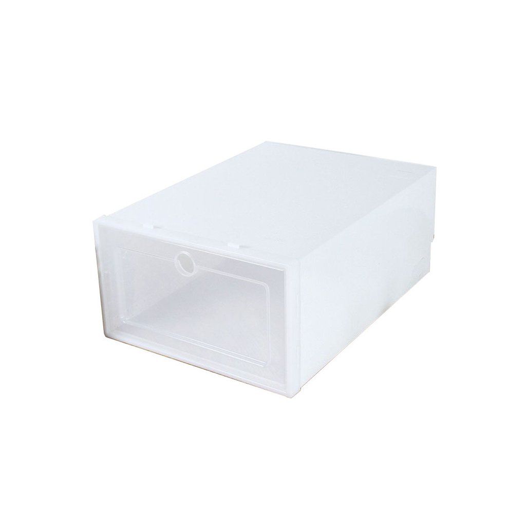 Transparent Plastic Shoes Storage Box Drawer Box Shoes Storage Case Home