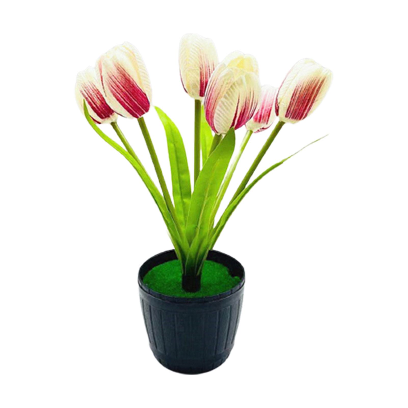Artificial Tulips Elegant Decorative Attrtive Faux