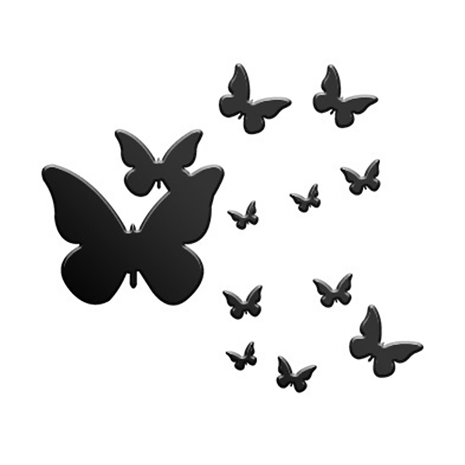 Mirror Sticker Self-adhesive 3D Art Mural Mirror Combination Decal