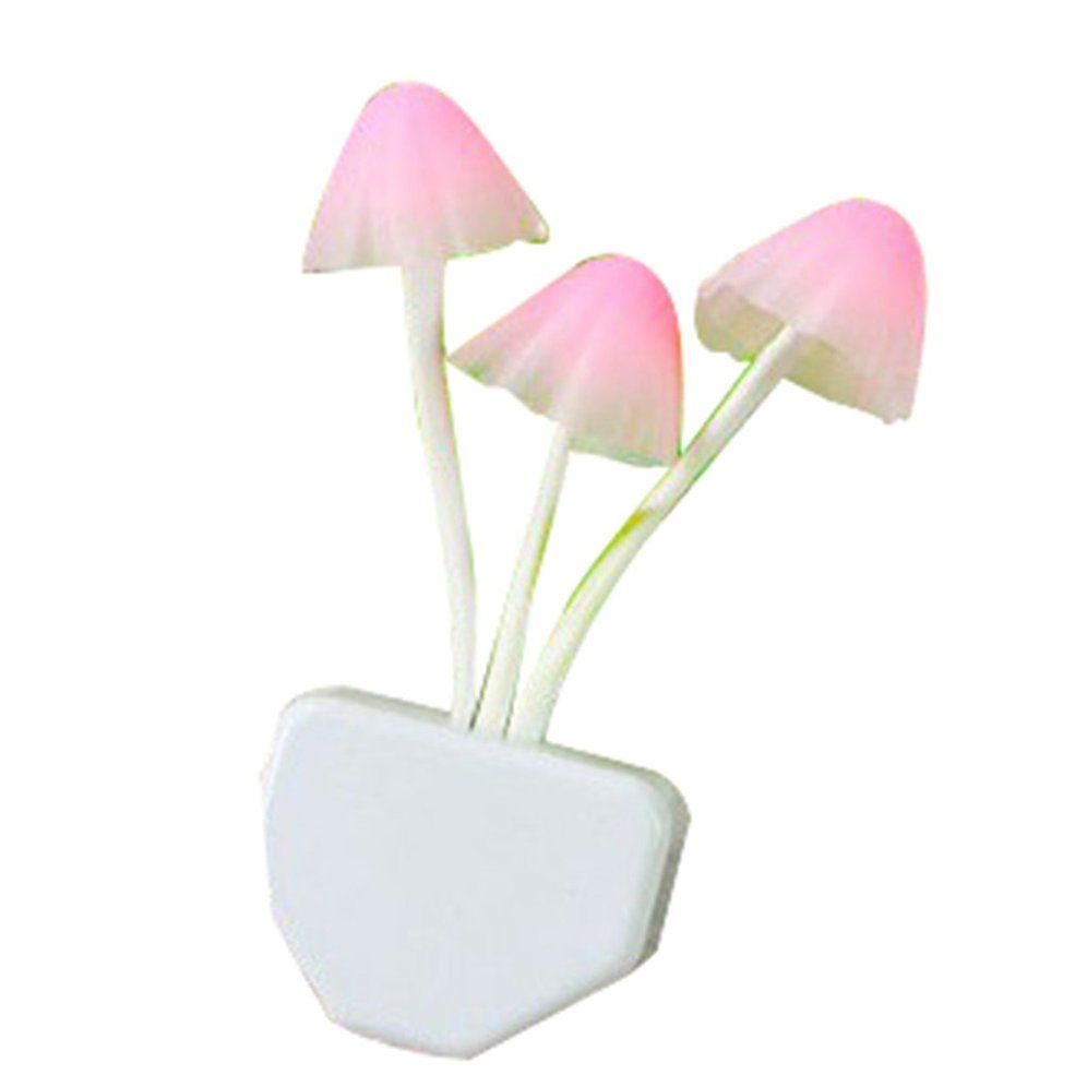 Led Star Colorful Lotus Leaf Mushroom Lamp Night Light Creative Floodlight