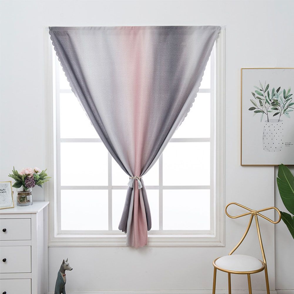 Yfashion Free Punching Blackout Curtain Living Room Bedroom Window Wall Door Shading Curtain