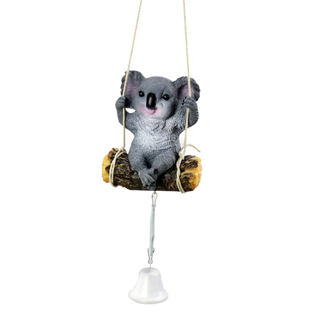 Cute Swing Panda Sloth Wind Chimes Home Door Window Balcony Hanging Bell Decor