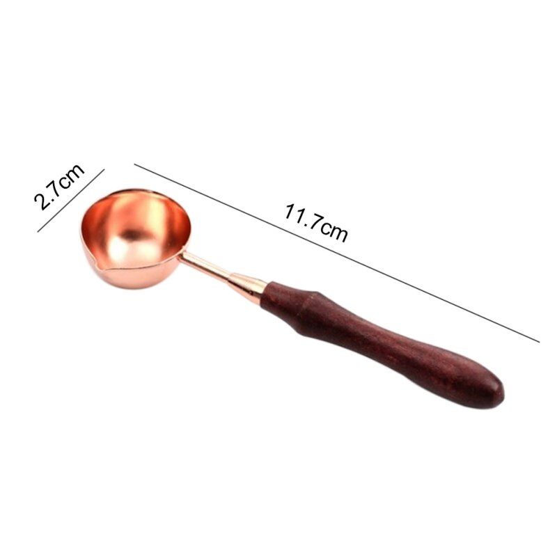 Vintage Stamp Wax Seal Beads Sticks Warmer Wax Sticks Melting Glue Furnace/Spoon Tool Stove Pot For Wax Seal Stamp Candle Wax#