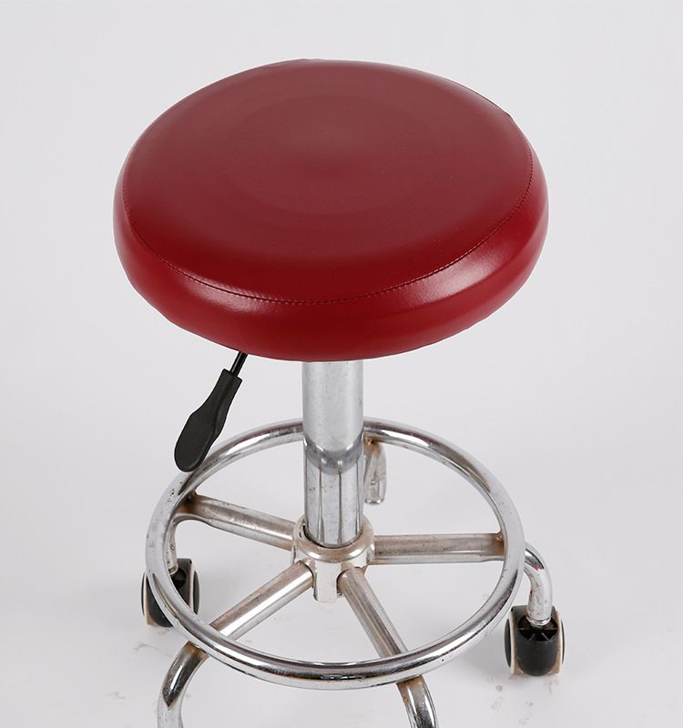 Round Chair Cover Stool Cover Elastic Seat Covers Home Chair Simple Stretch Chair Slipcover Solid Color