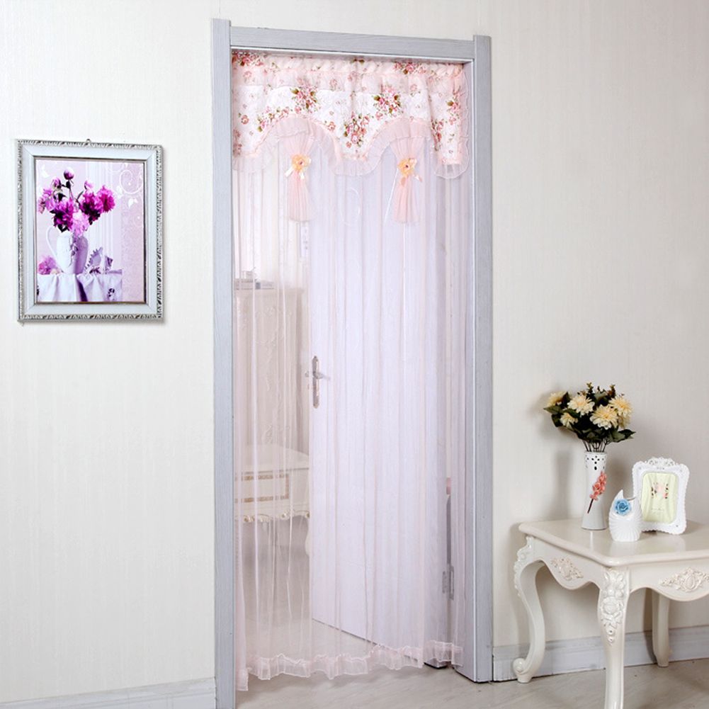 Yfashion Summer Anti-mosquito Hanging Door Curtain Decoration Style:Pink