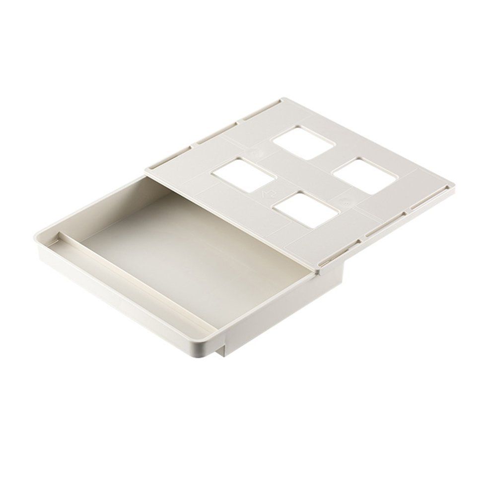 Adhesive Under-desk Storage Case Stationery Drawer Type Cosmetic Storage Case