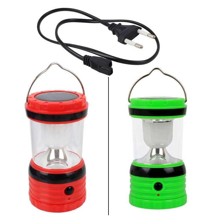 Solar Rechargeable Lantern - Green