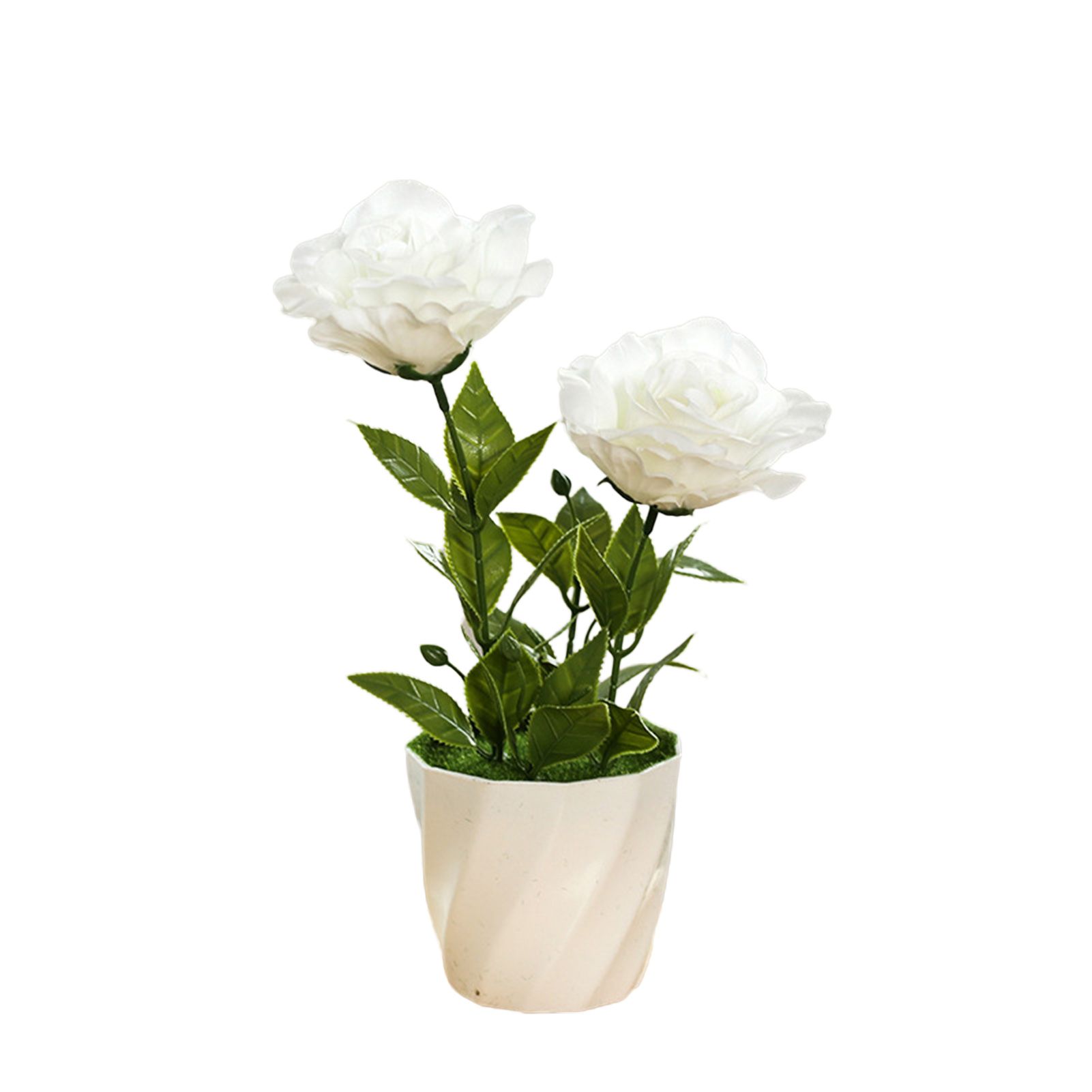 Fake Decor Anti-fading Romantic Assorted Potted Flower