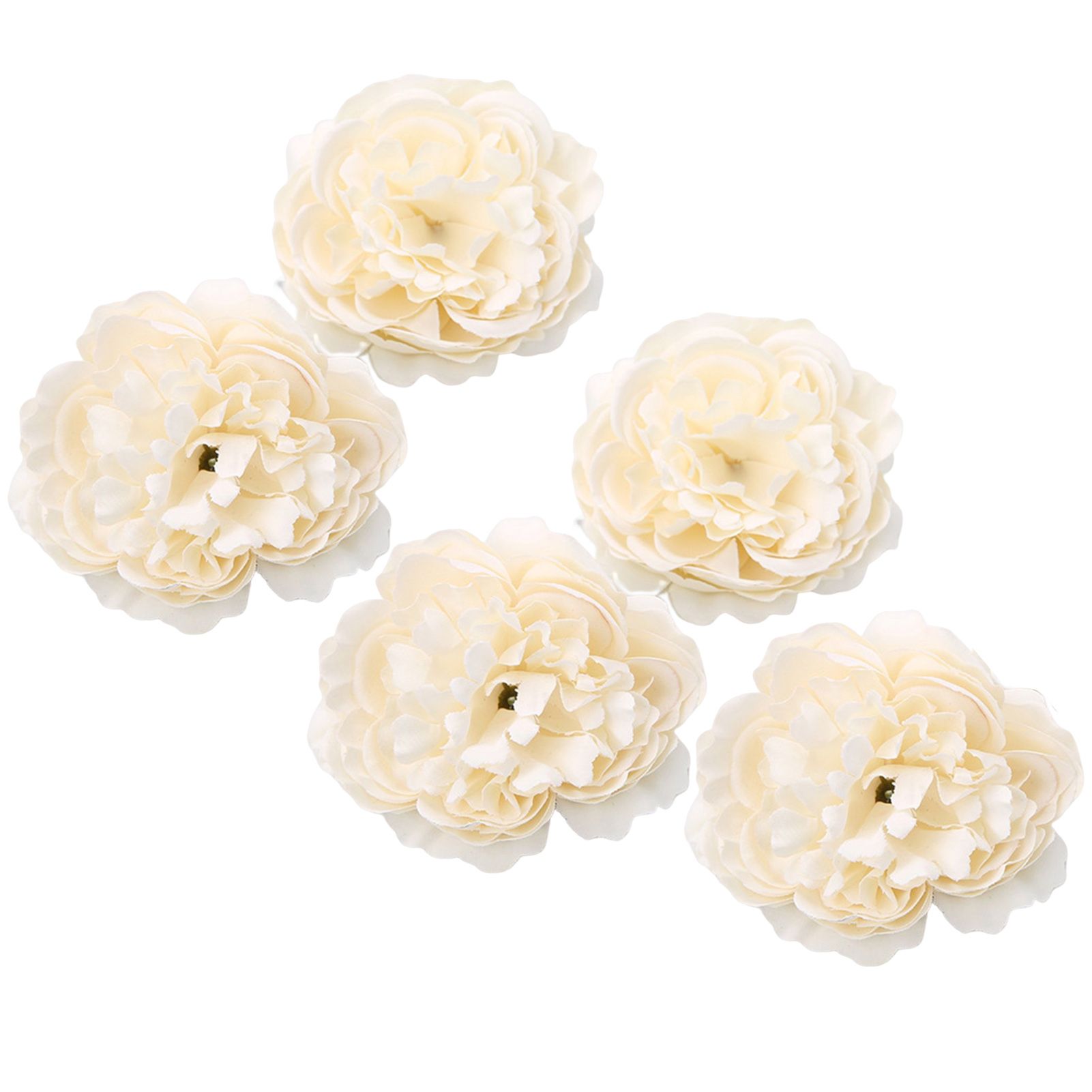 Faux Flower Heads Soft Looking Baby Shower Centerpieces Floral