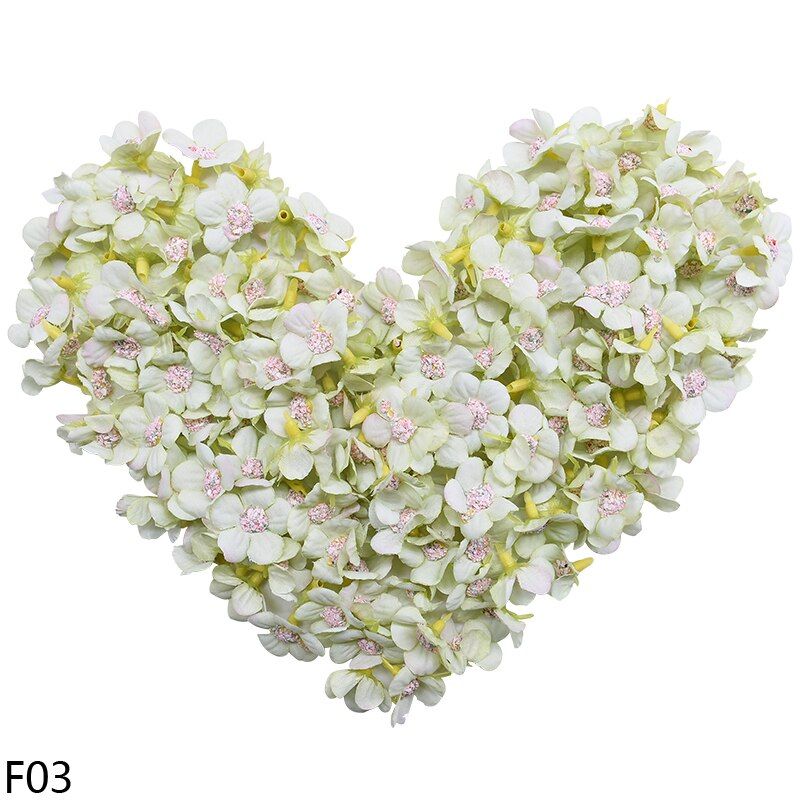 50/100Pc 1.5cm Silk Flower Daisy Flower Head Handmade Garland Headdress DIY Artificial Flower Wall Crown Home Wedding Decoration
