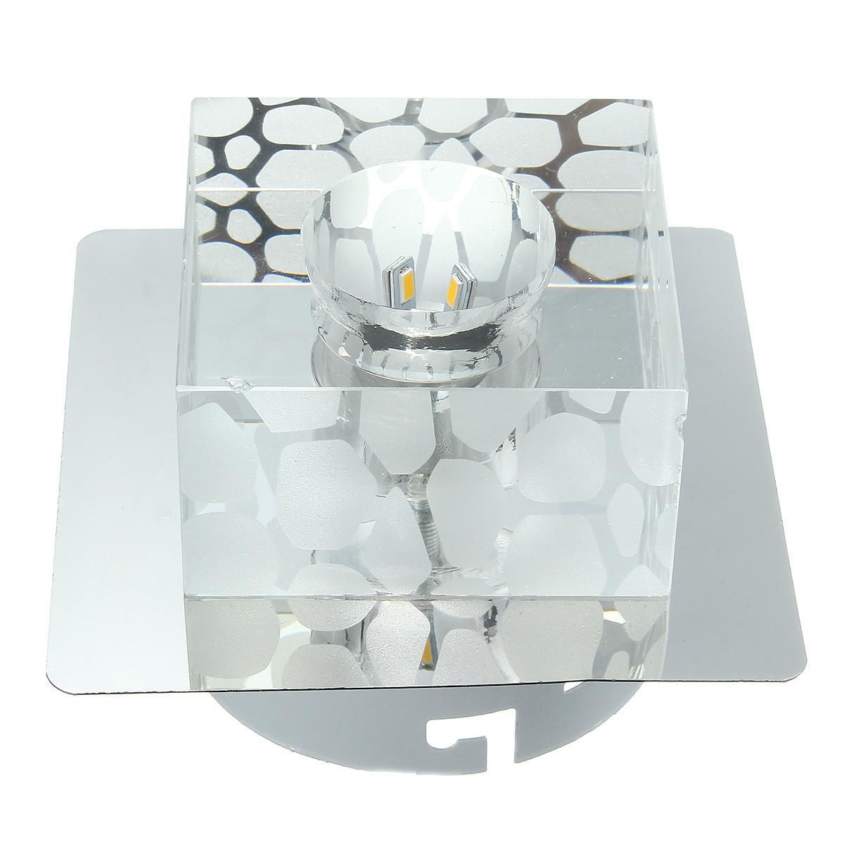 3W LED Aluminum Ceiling Light Fixture White Pendant Lamp Chandelier