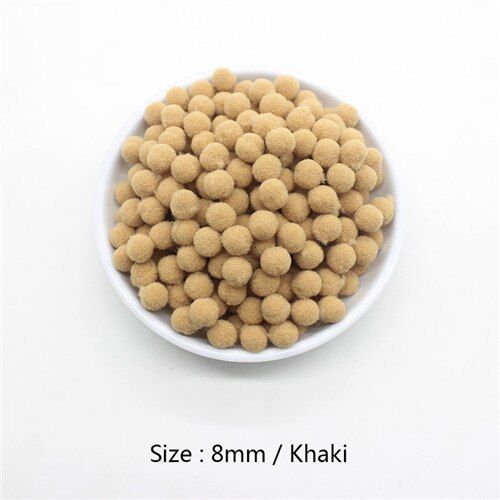 wholesale 2000Pcs 8mm Multi Option Pompoms Soft Pom Poms Fur Balls DIY Home Garden Wedding Decoration Flowers Wreaths Garment