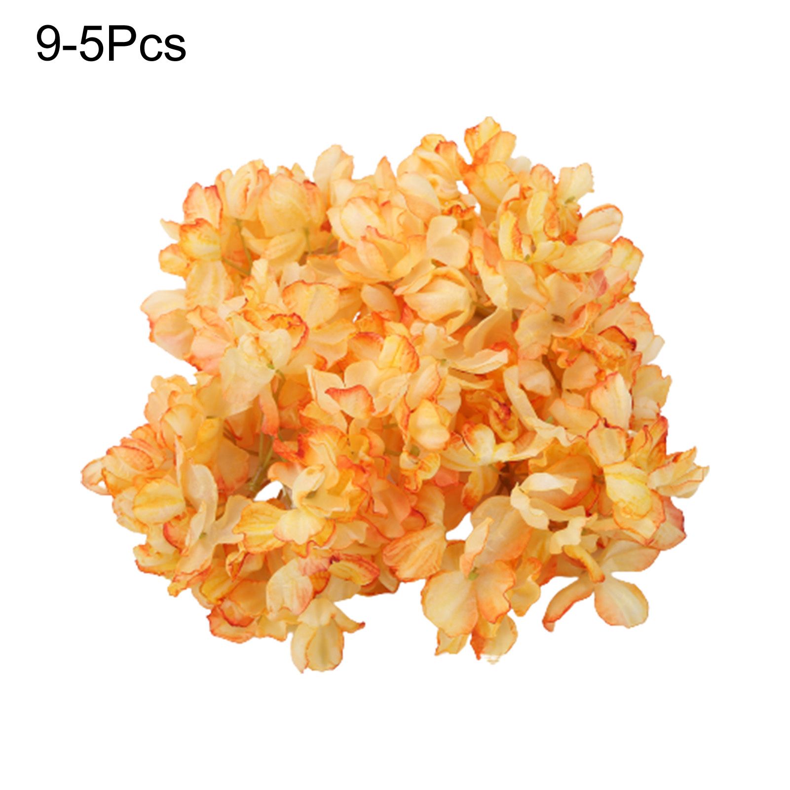 5Pcs Simulation Blossom Artificial Decoration Gifts DIY Hat Clothing Fake Hydrangea Flower for Home