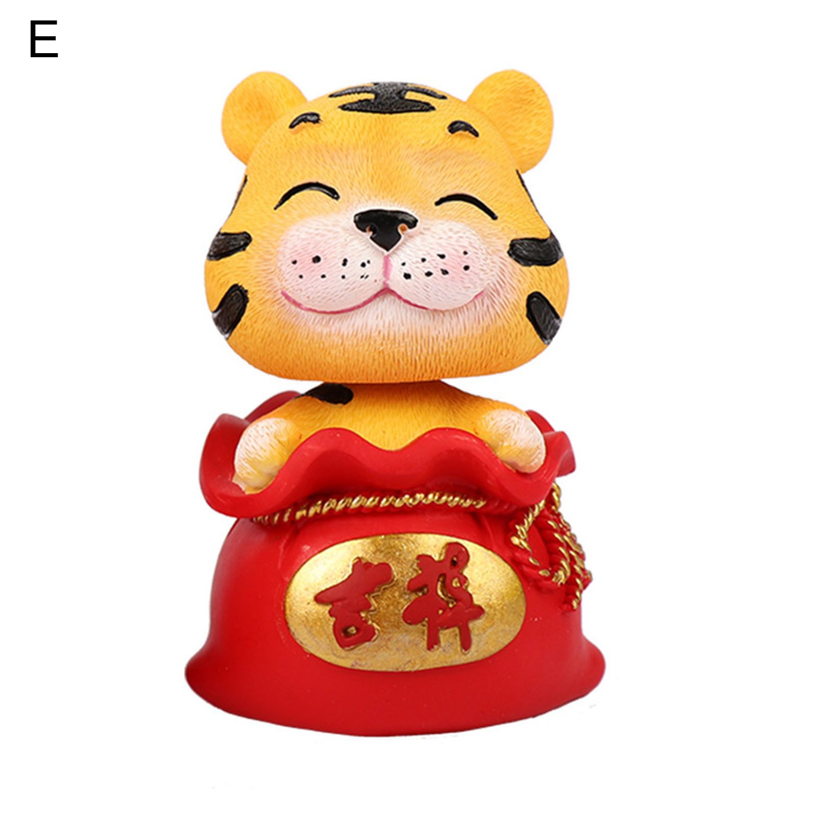 Statue Doll Fine Workmanship Lucky Tigerniature Figure