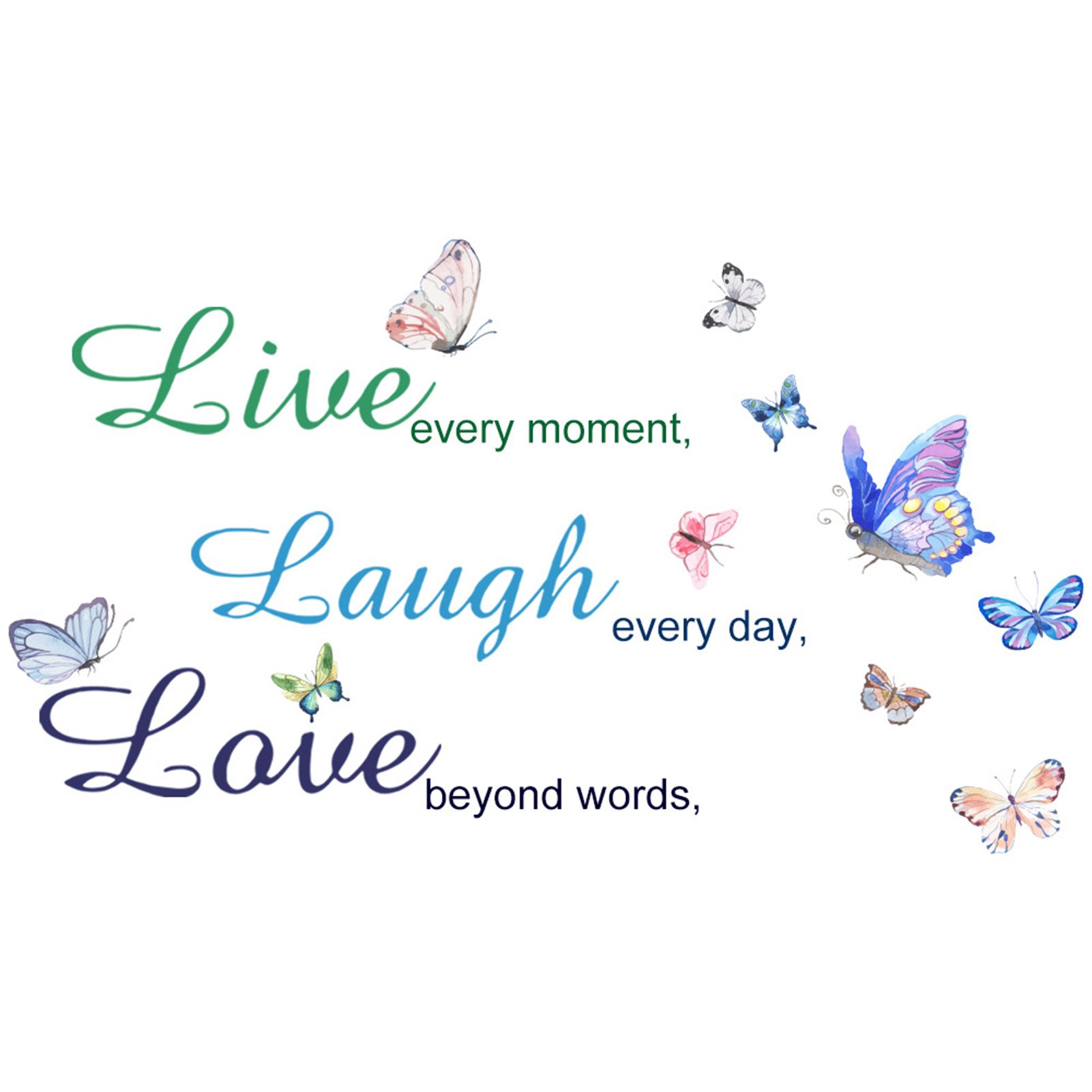 Wall Sticker Easy to Paste Multi-use PVC Wall Sticker Decals for Porch