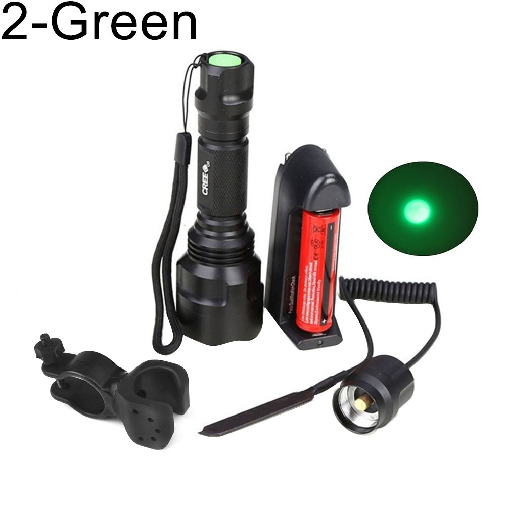 Porle Green/We/Purple LED Torch Light Hunting Money Checking s