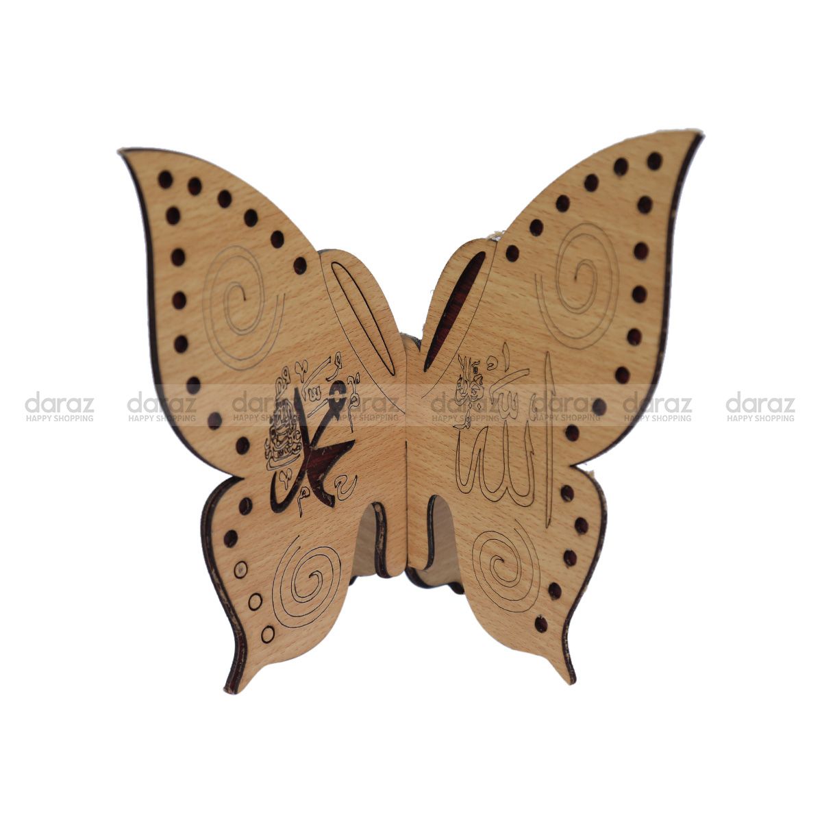 Beautiful Wooden Islamic Handicraft Replicas Home Decor. Tabletop Showpiece Gifts