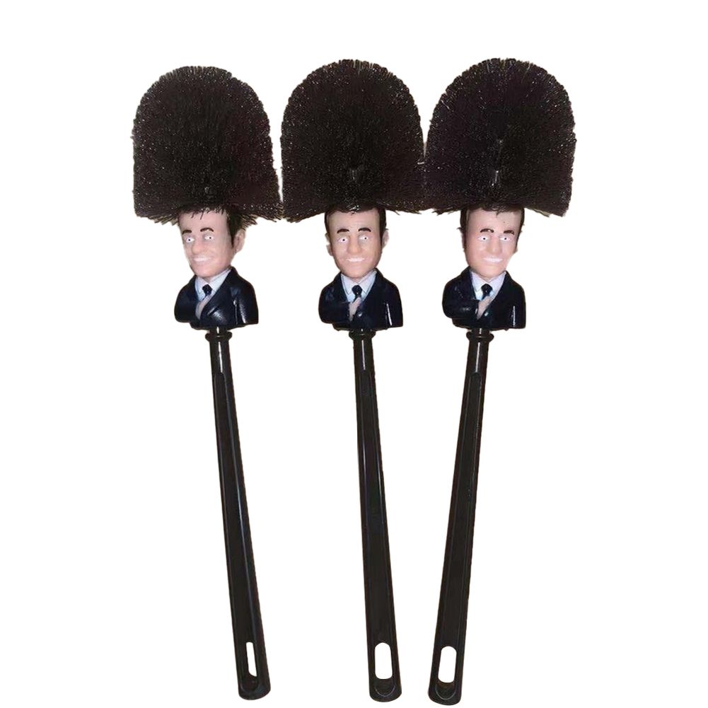 Yfashion Biden  President Wc oilet Brush Base Funny oilet  Brush For  Housewife specification:oilet brush brown