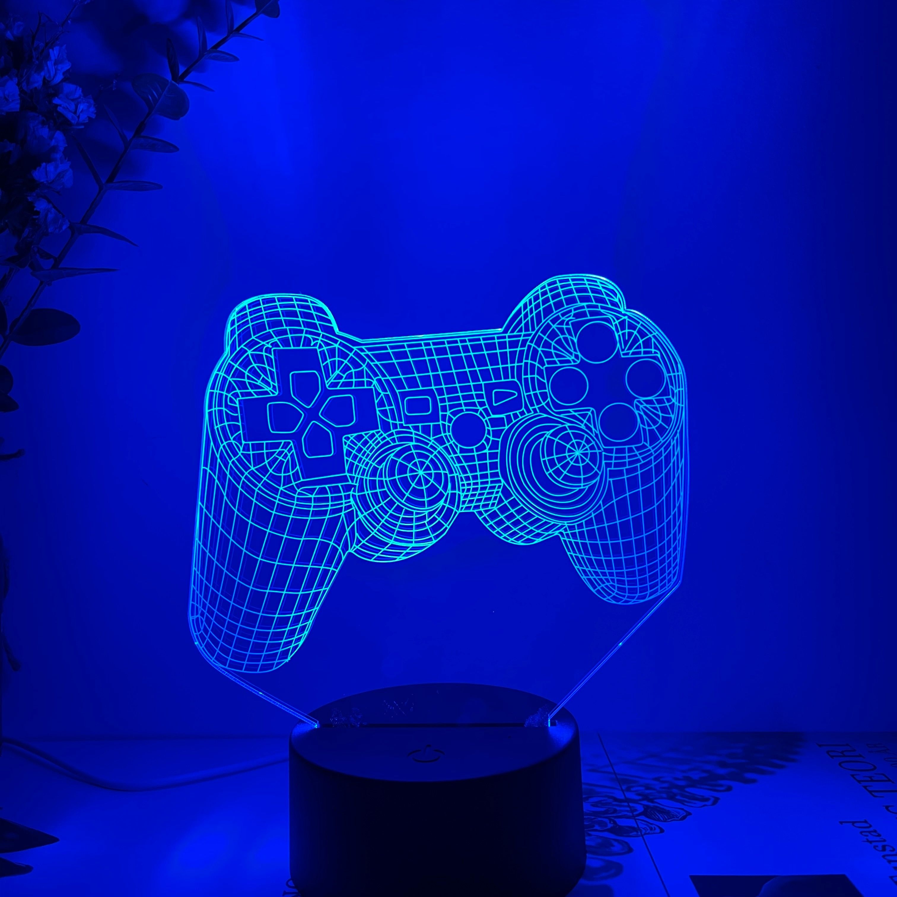 3D Night Light Lamp Gaming Room Desk Setup Decor table Game Console Icon Logo Sensor Light Kids Child Bedside Gift Birthday Xmas