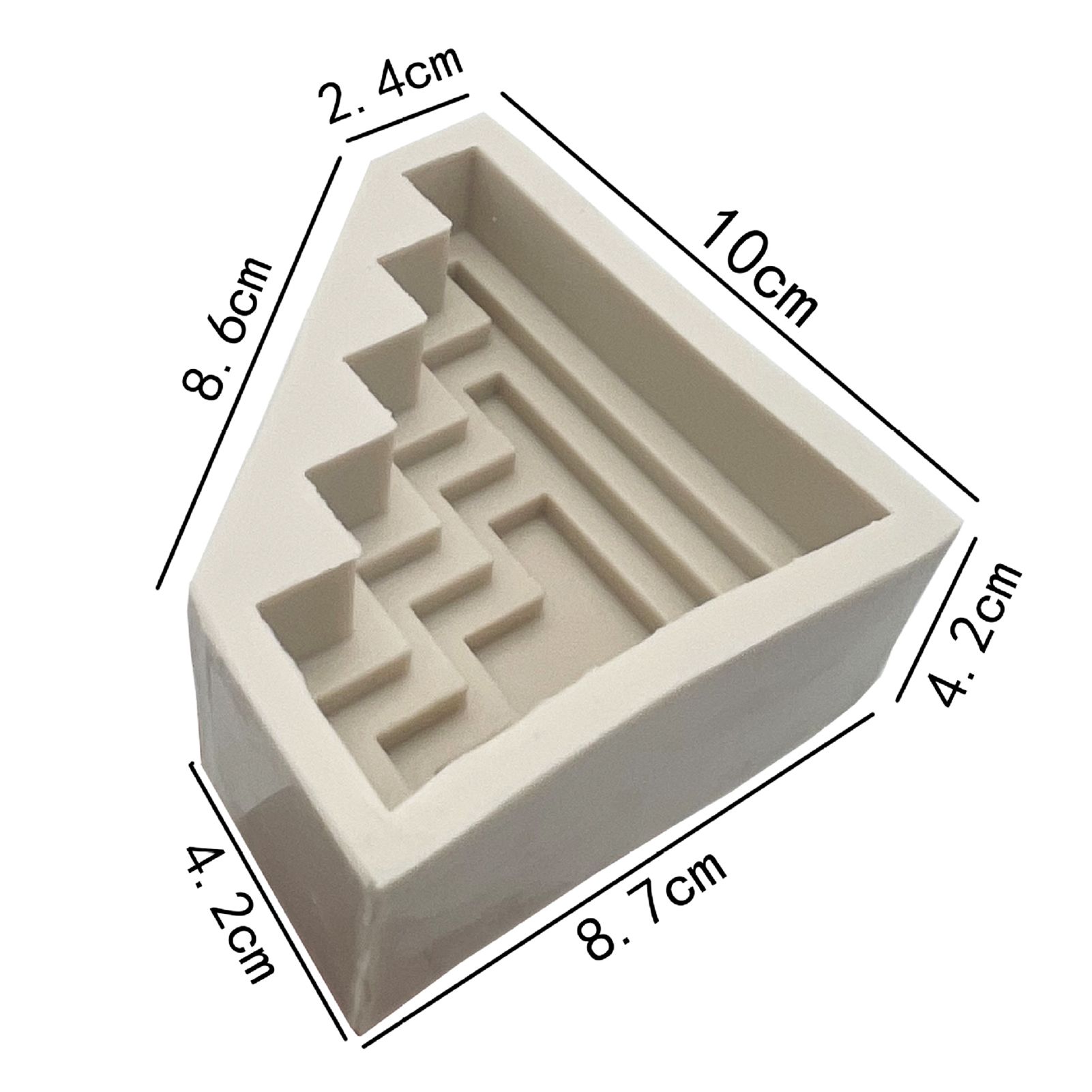 Epoxy Resin Mold Geometric Design Mousse Dessert Mould