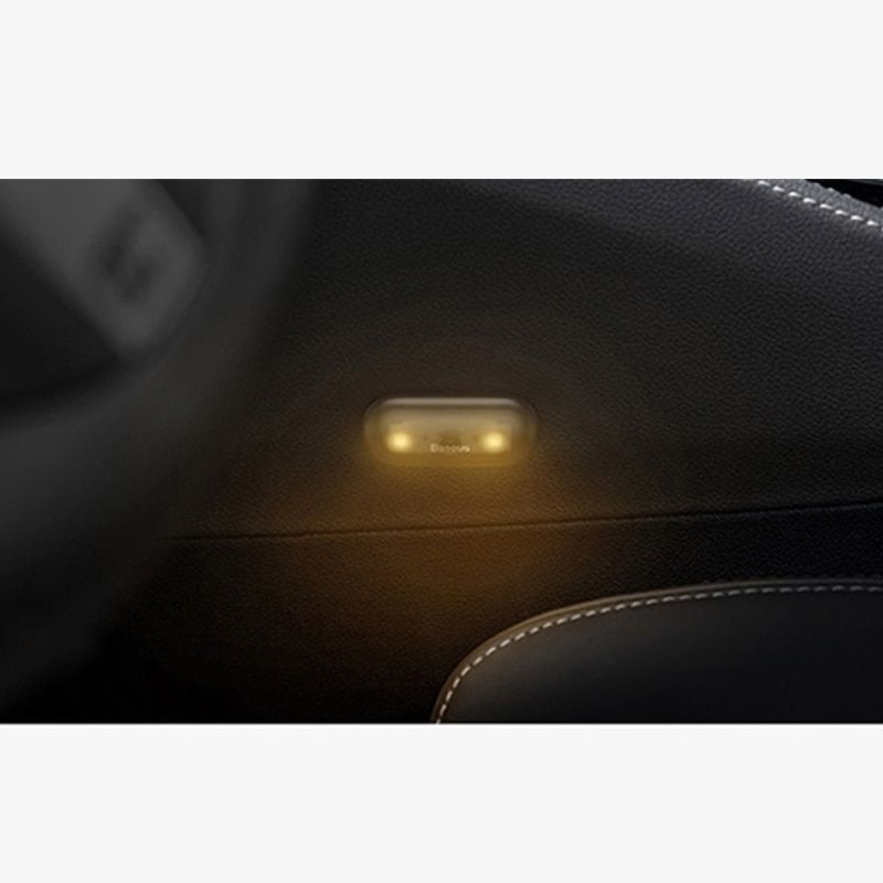 Baseus Capsule Car Interior Light Auto Car USB Light Atmosphere Light 2Pcs/pack