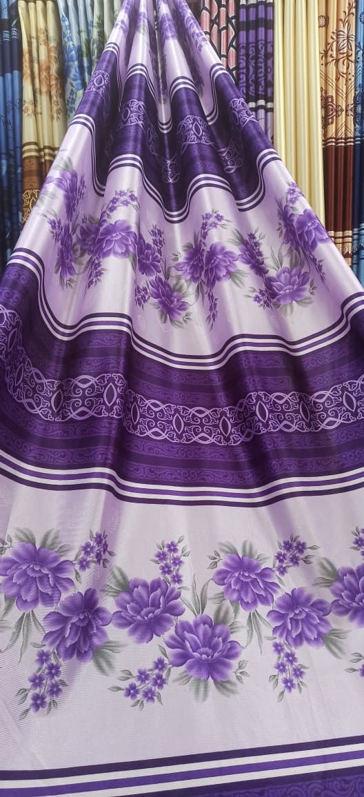 Synthetic Curtain -Purple