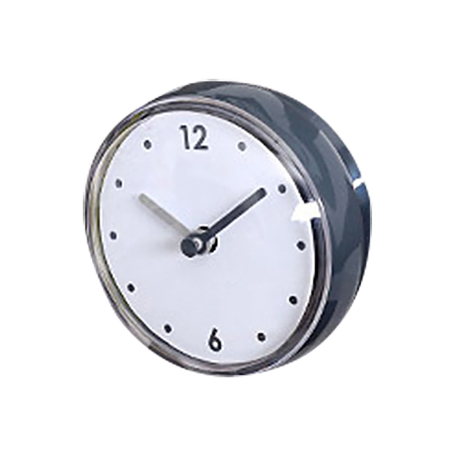 Bathroom Kitchen Waterproof Suction Cup Wall Clock Decor Shower r Decor