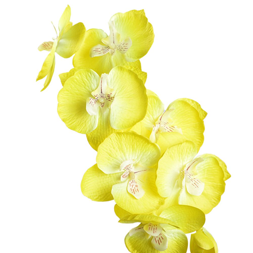 1Pc Artificial Flower Butterfly Orchid Garden DIY Wedding Party Desktop Decor