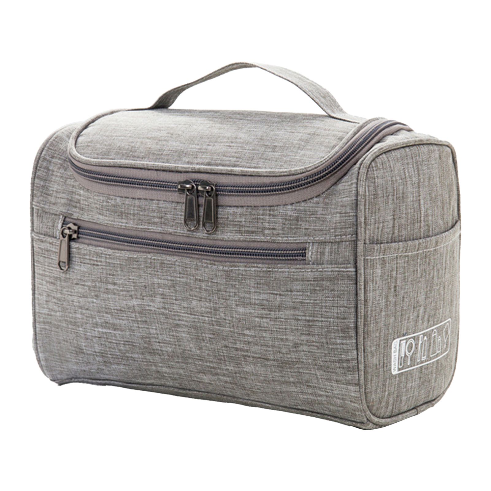 Cosmetic Storage Bag Double Zipper Skincare Lady cessories Toiletry Bag