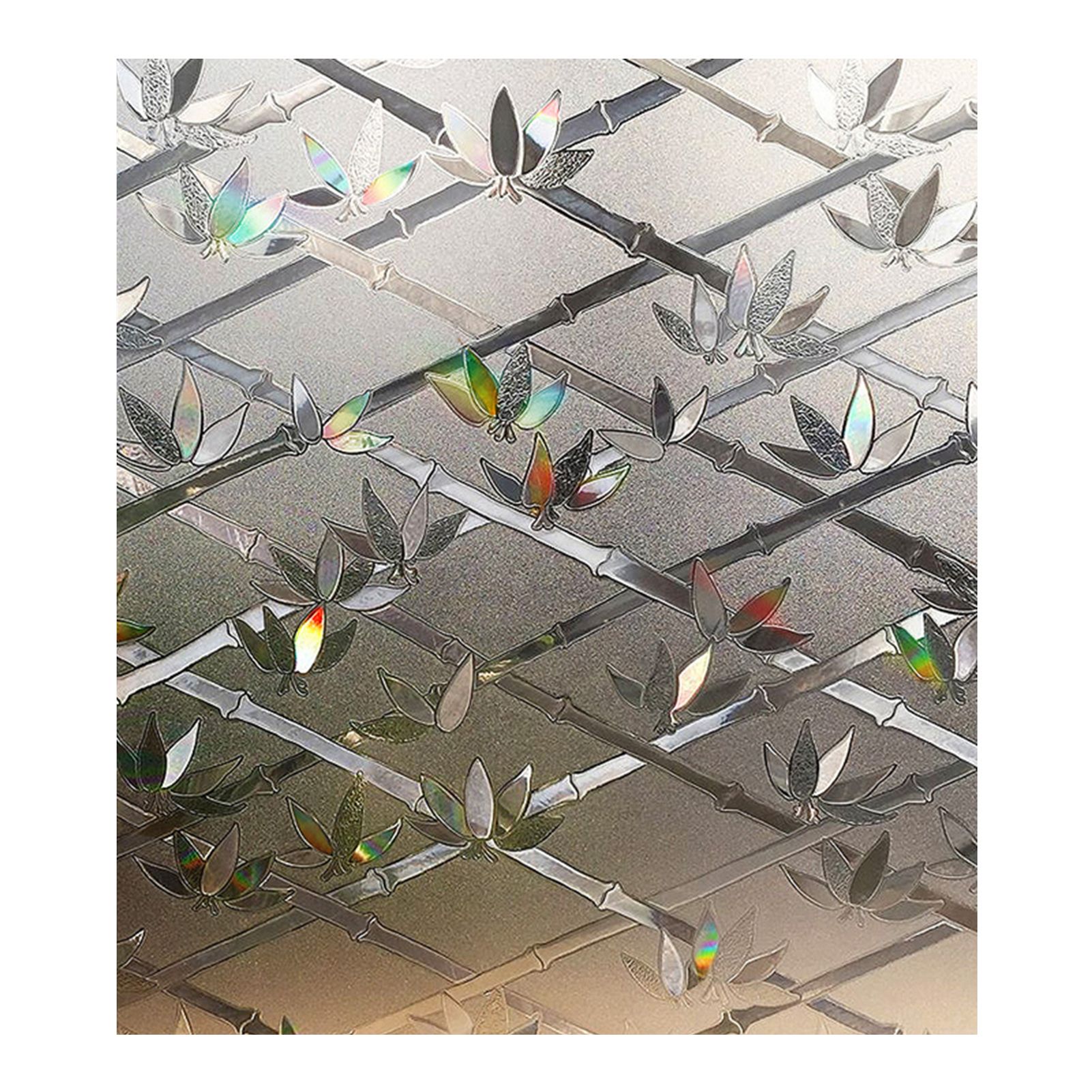 Glass Sticker Tear-resistant Decorative Rainbow Window Film