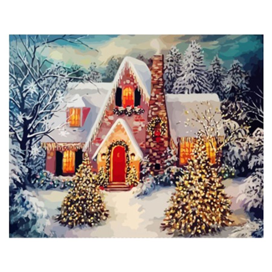 Harmony Diamond Christmas Landscape Diamond Painting Painting with Diamonds Embroidery Full Square Picture of Rhinestone