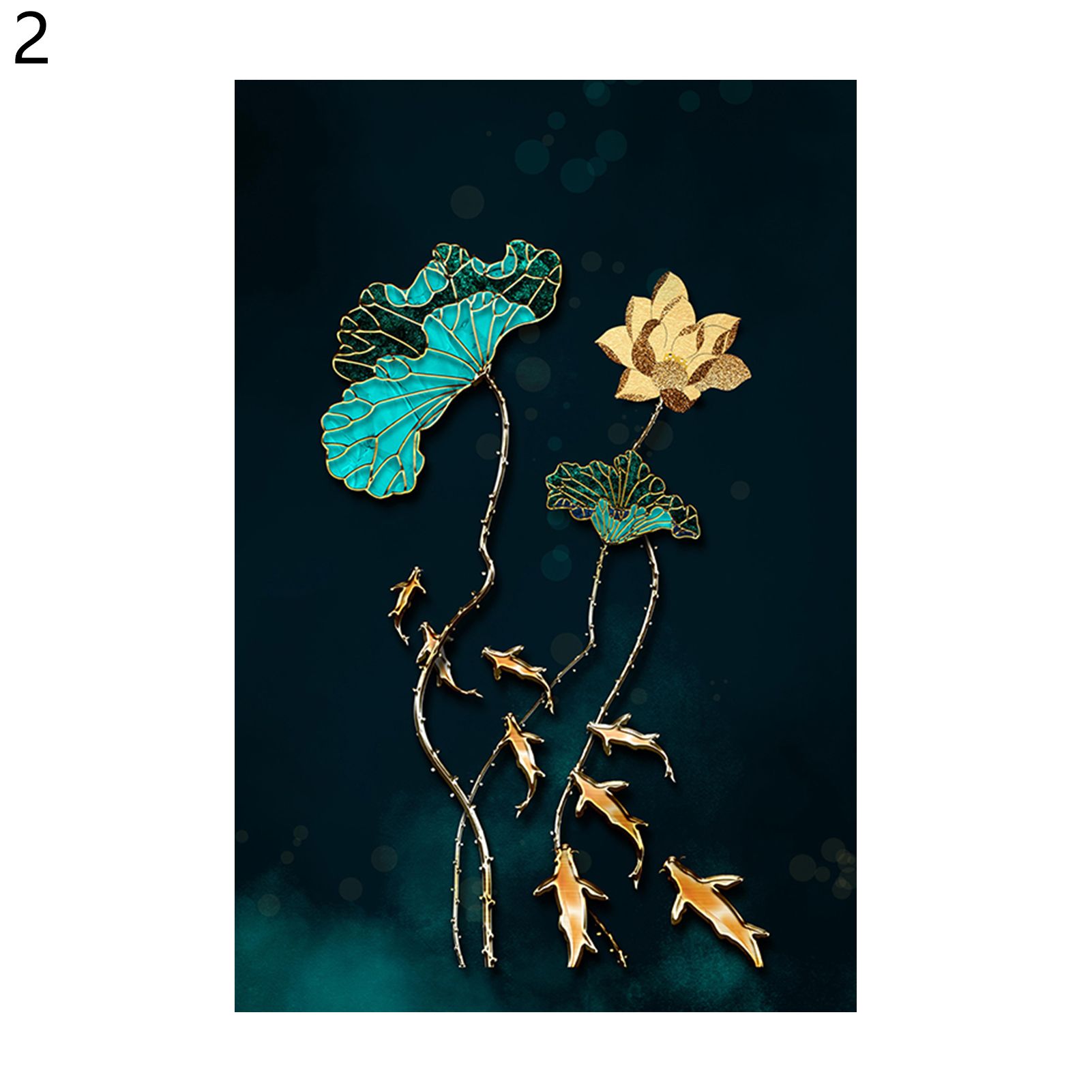 Painting Anti-fading Floral Aesthetic Leaf Pattern Wall Art Poster
