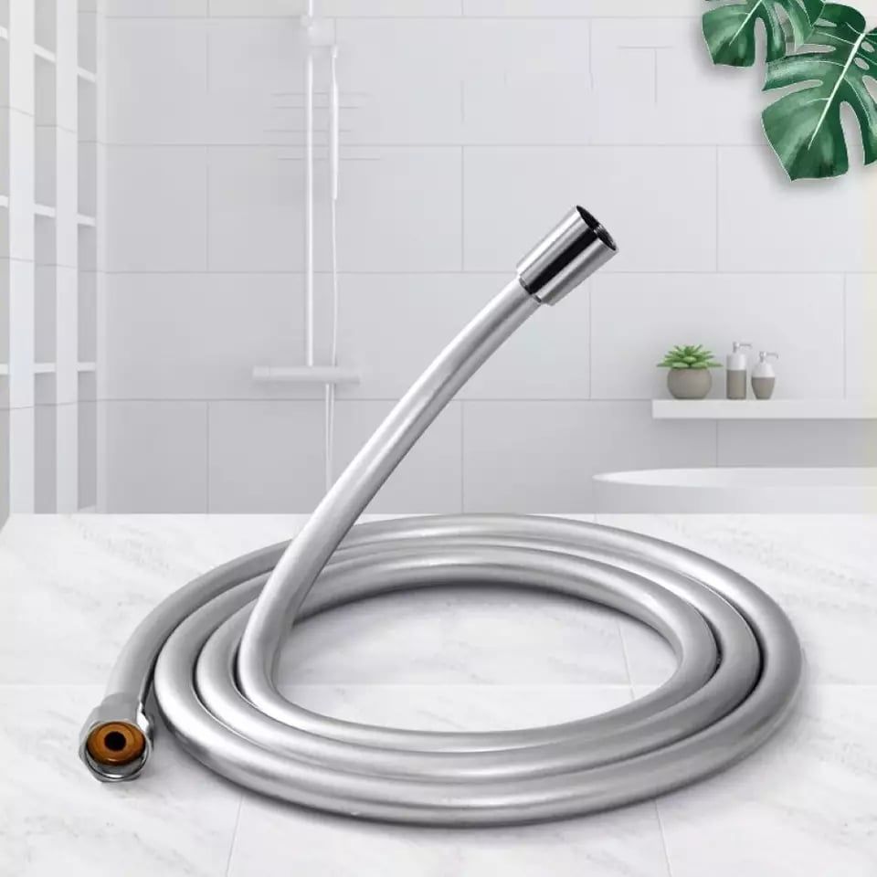 36" Flexible Explosion-proof Garden Bathroom Shower Nozzle Plumbing Hose PVC Explosion-proof Heatproof