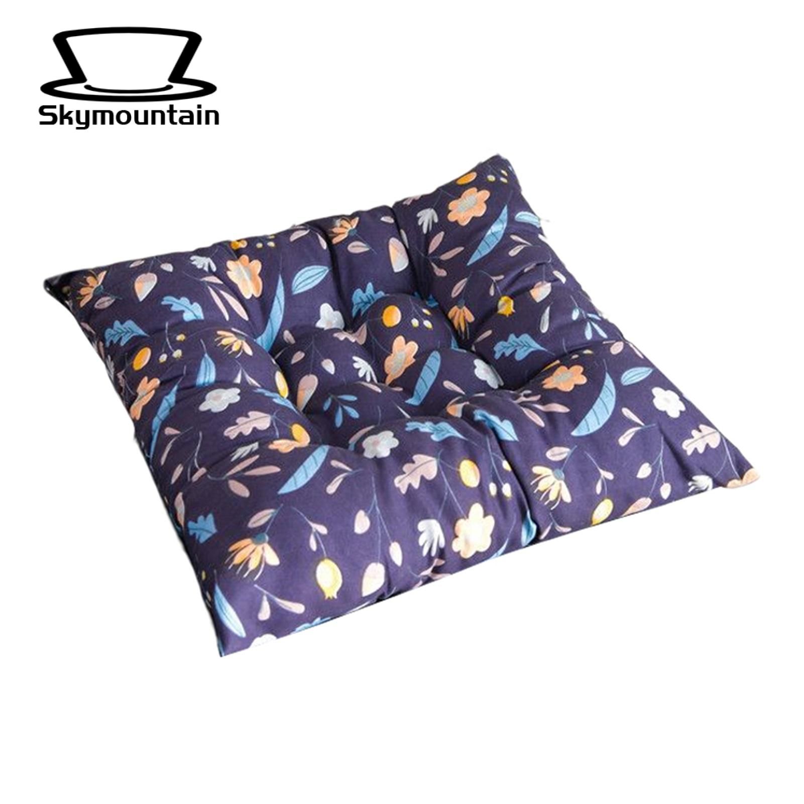 Skymountain Dining Chair Cushion Breathable Printing Machine Washable Outdoor Seat Pad