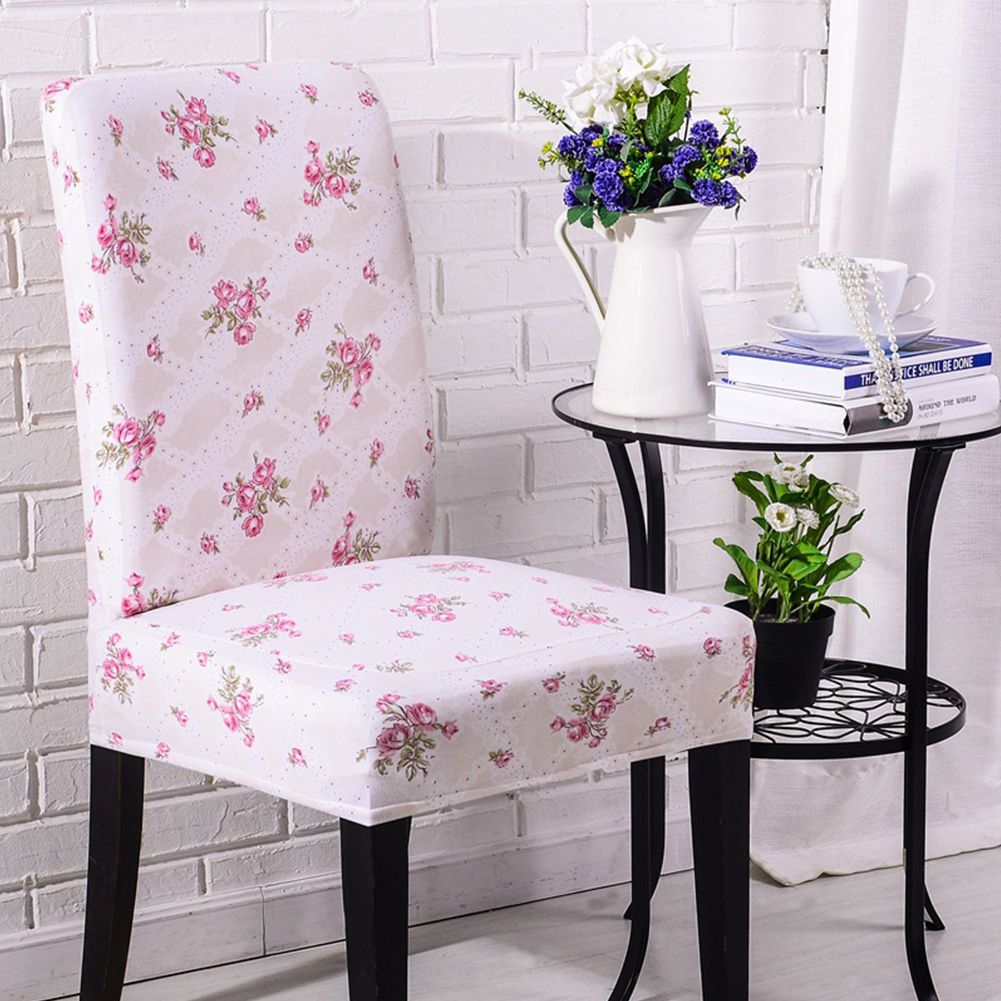 Yfashion Removable Elastic Printing Chair Cover for e Hotel Banquet