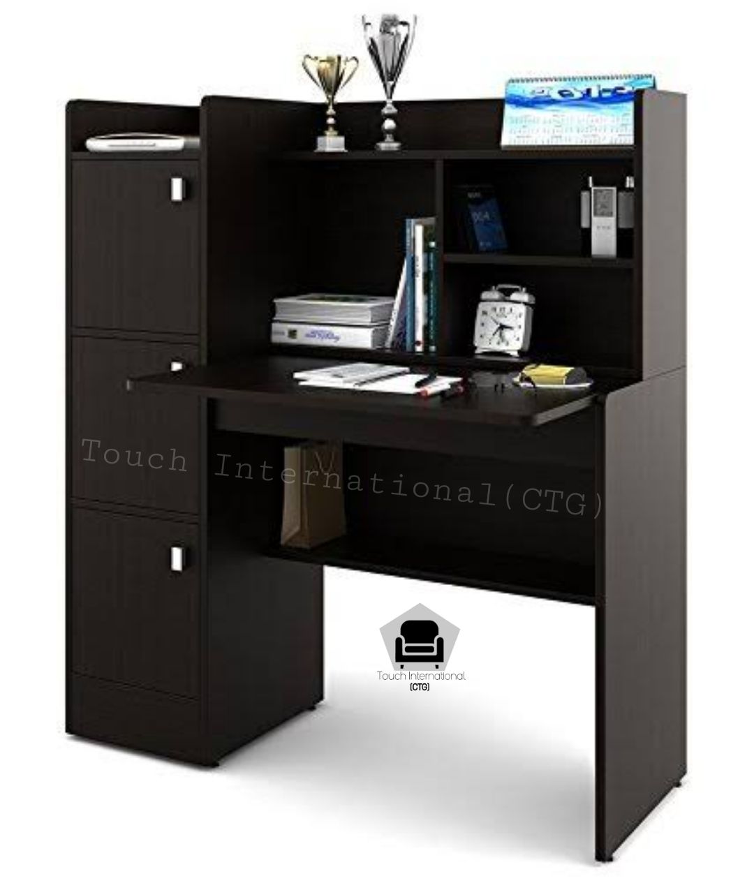 Reading table melamine board/Height 54inch,Length 42inch and Deep 20inch